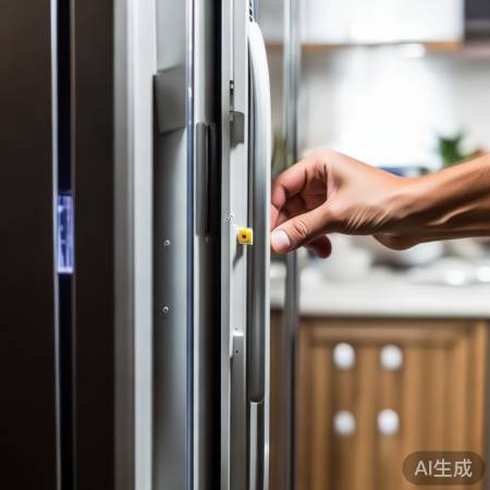 东芝冰箱面板不亮?换电池解决,