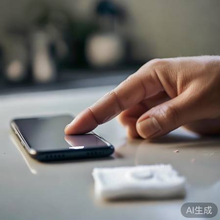指纹脏了？湿巾/纸巾擦擦重试