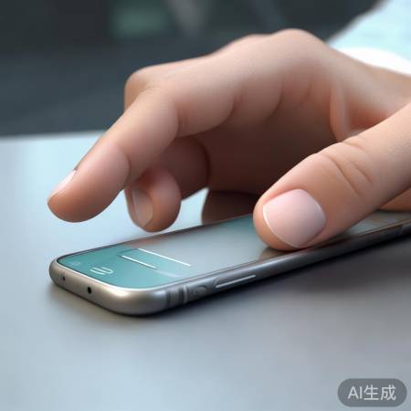 新手机指纹适应，多试几次。