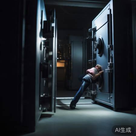 “测钢板厚度，辨高品质保险柜。