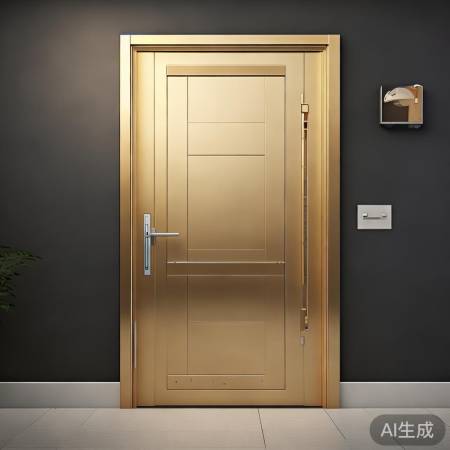 金指王家防盗门,双层钢板,一键