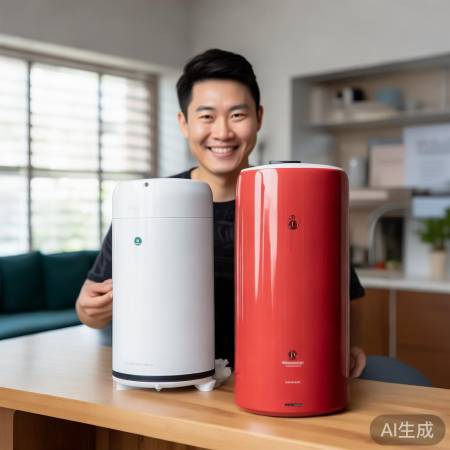 8L红日热水器安装与使用图解