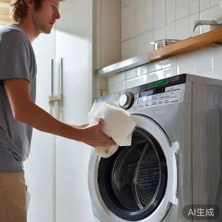 洗衣机卫生纸遗落,急?有解!