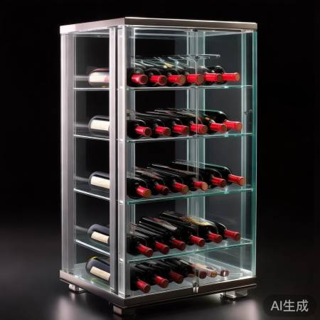 透明红酒柜，美观脆弱限量。