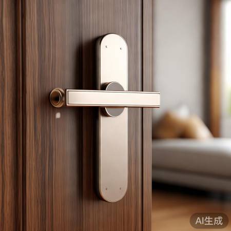简约智能锁，家居科技风