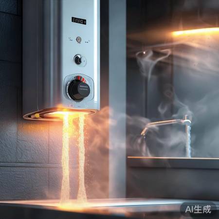 壁挂炉加热，水温渐升即启动