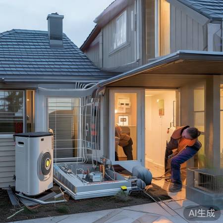 空气能采暖，安装简便，舒适之选