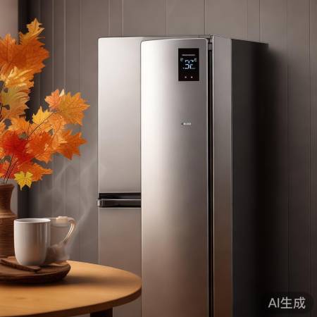 秋天调高冰箱温度至46度。