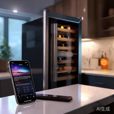 海尔JC150红酒柜，智能远程
