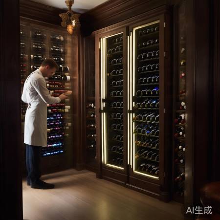 红酒柜,温湿度光控宜