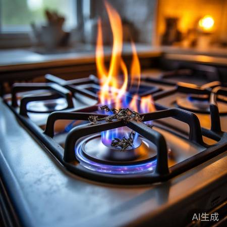 铁屑入灶隐患大，速处理防火灾。