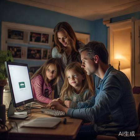 重置密码后，告知家人，勿在公共