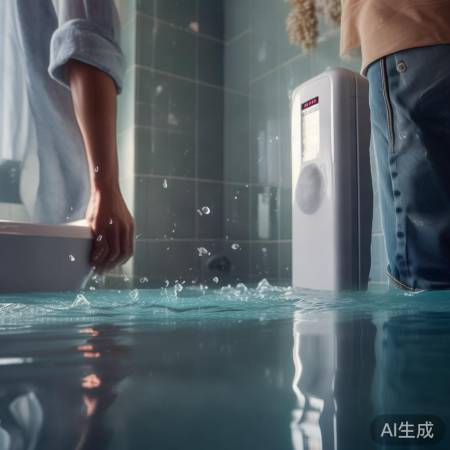 热水器水位适中，水温稳定。