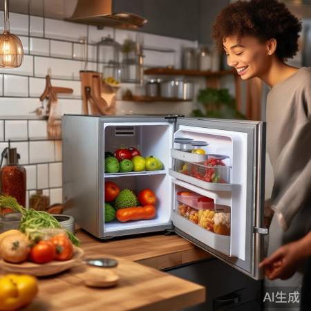 揭秘食物保鲜秘诀:志高迷你冰箱
