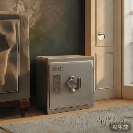 小巧保险柜，卧室角落好伴侣，高