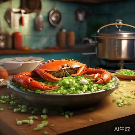 葱姜蒜防蟹变质，短期有效。