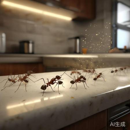 蚂蚁寻食留气味，冰箱聚集需防蚁