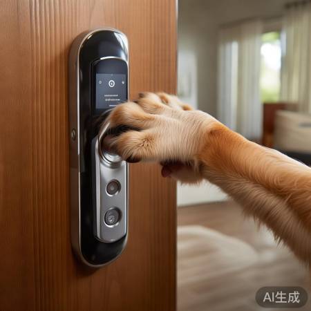 狗狗指纹识别难,锁具易失灵。