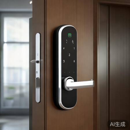 “智能锁快如闪电，续航长，充电