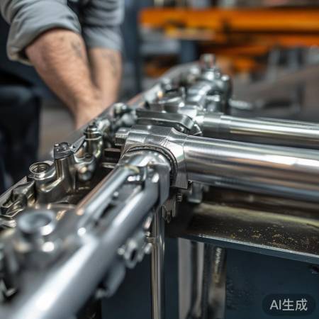 安装推拉杆，牢固连接防松动