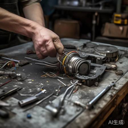 备工具：螺丝刀、扳手、电机线圈