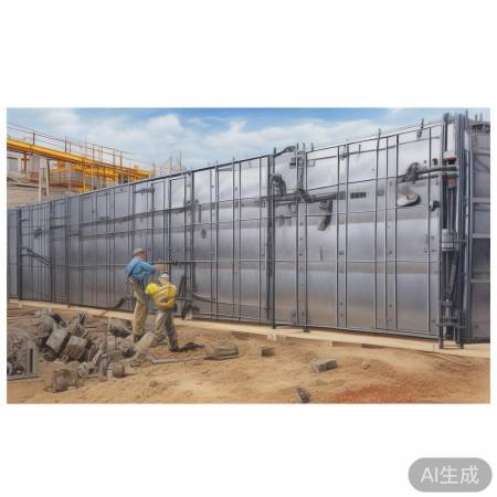 预留伸缩空间，防护栏变形损坏。