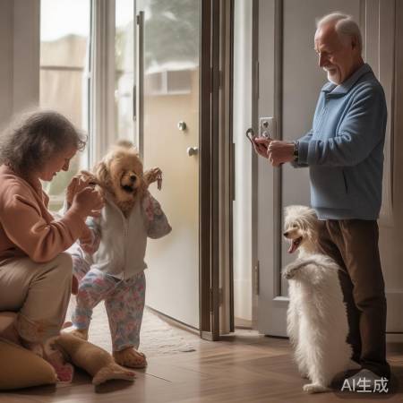 防盗门保养小贴士,预防反锁。