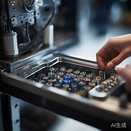 智能锁装电池，盖紧勿忘。