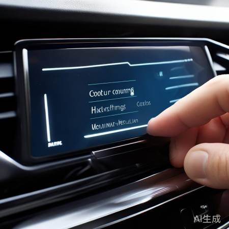 调整君威空调制冷模式，选制冷。