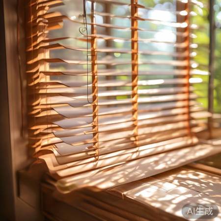 百叶窗调角度，空调更省电