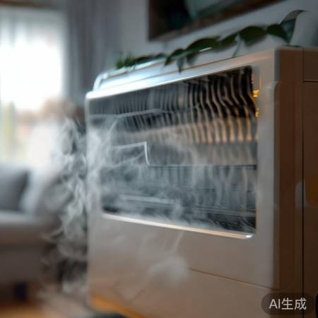 空调出风似风穿叶，融冰声。