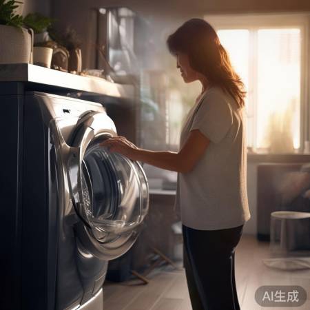 后排洗衣机，舒适静音，满足多需