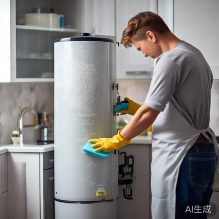 电热水器清洗，安全为上。