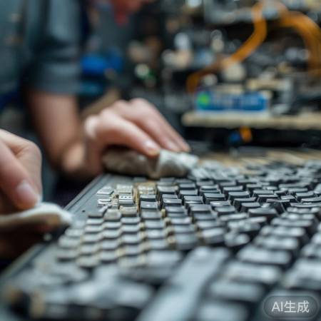 “检查按键，除尘确保灵敏。”