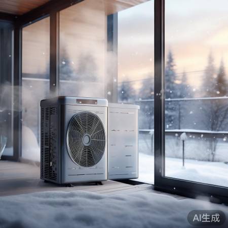 “空气能热泵，节能环保暖冬天”