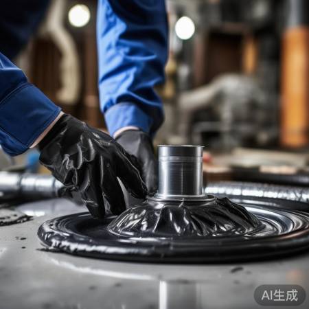 “密封圈保障管道密封防松动”