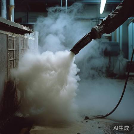 蒸汽清洗空调，高温杀菌去污。