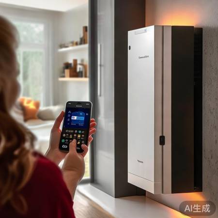 Usaton壁挂炉，智能家居好