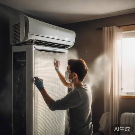 “空调滤网久不洗，能耗高制冷差