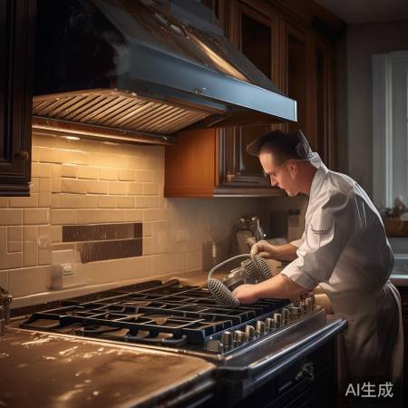 油烟机油污清洗，专业又快又好！