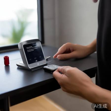 指纹锁设置完毕,点击右上角保存